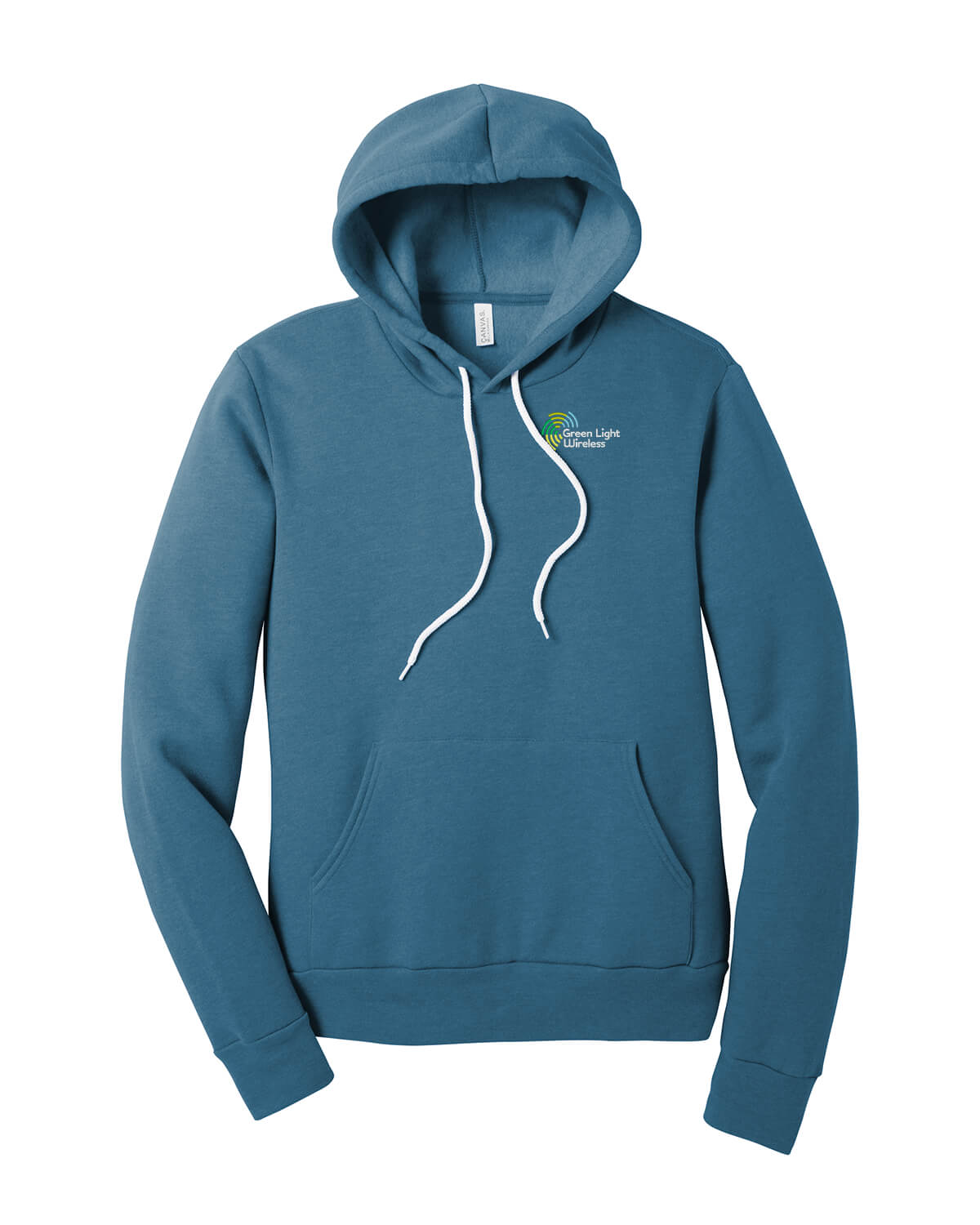 Green Light Wireless Gear Shop Unisex Bella Pullover Hoodie